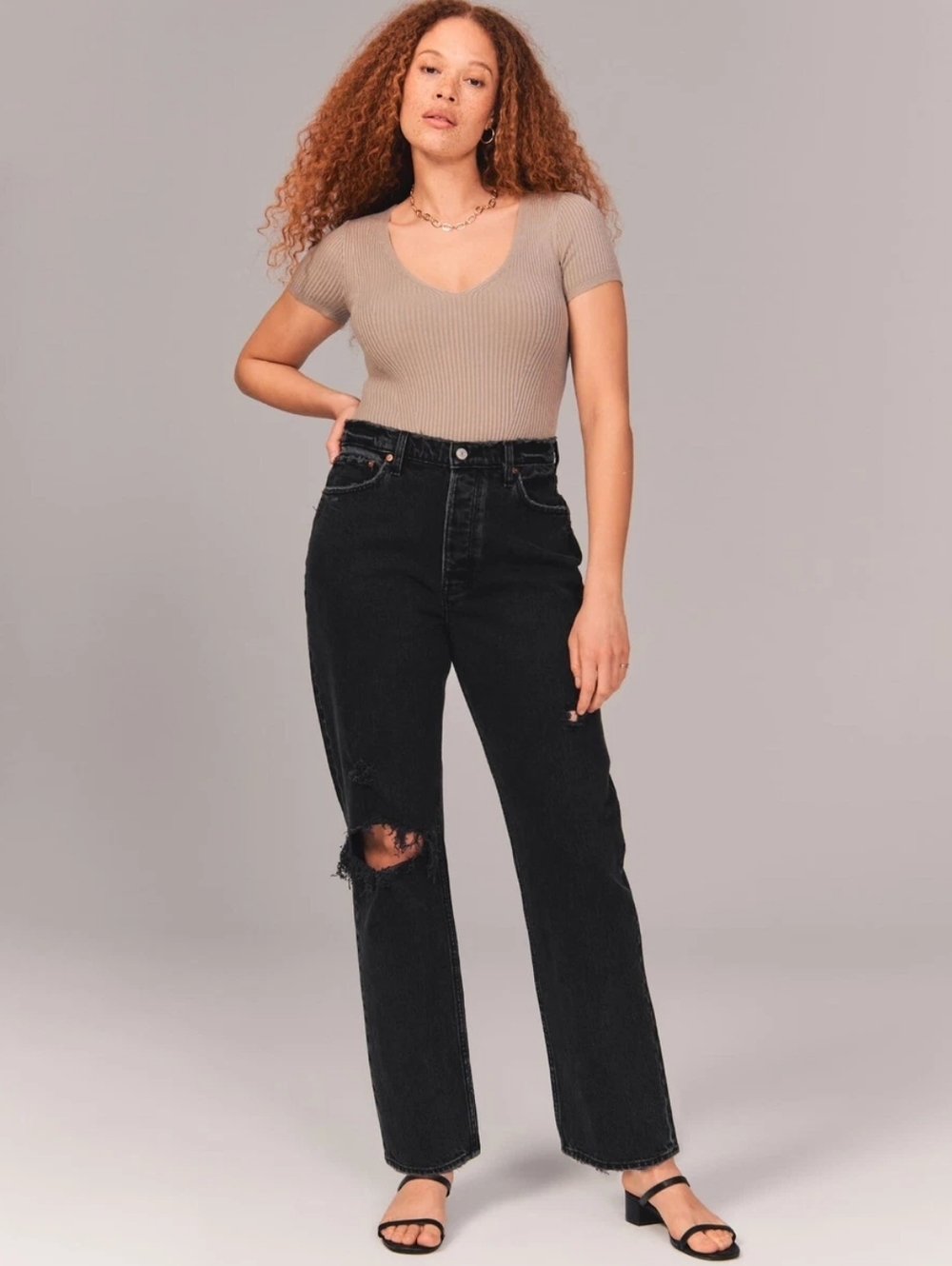 Abercrombie Dad High Rise Jeans